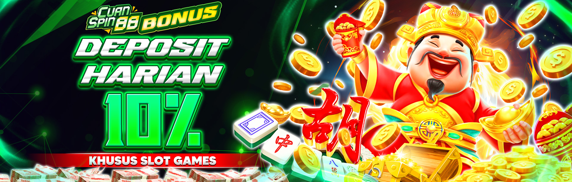 BONUS DEPOSIT HARIAN SLOT 10%