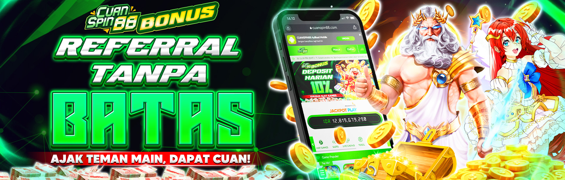 BONUS REFFERAL TANPA BATAS